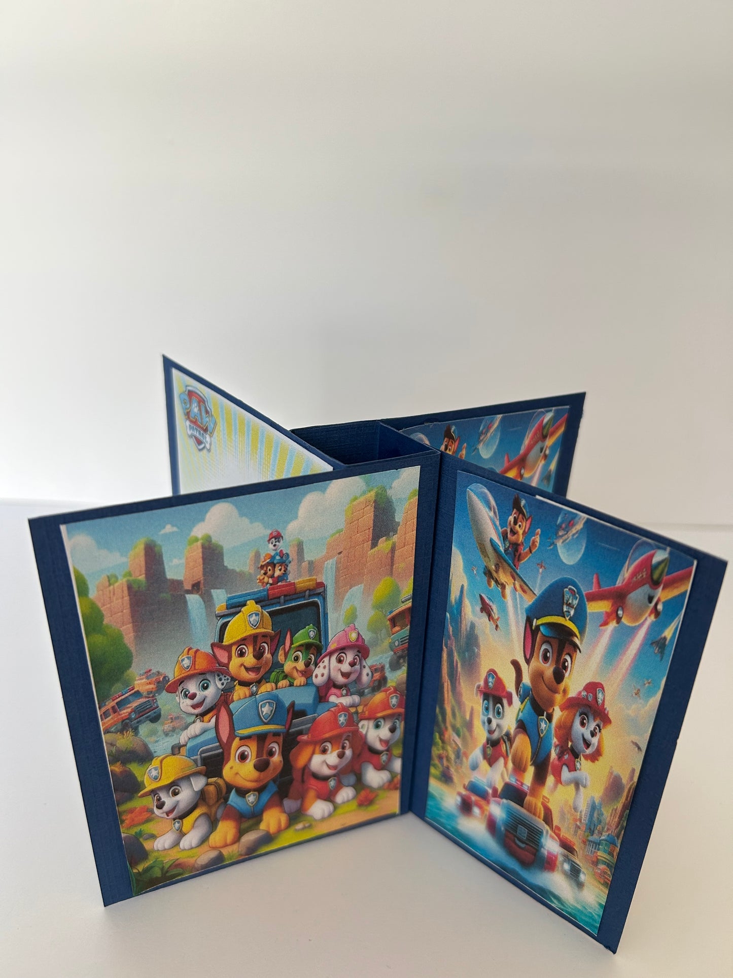 Verjaardag kaart paw patrol