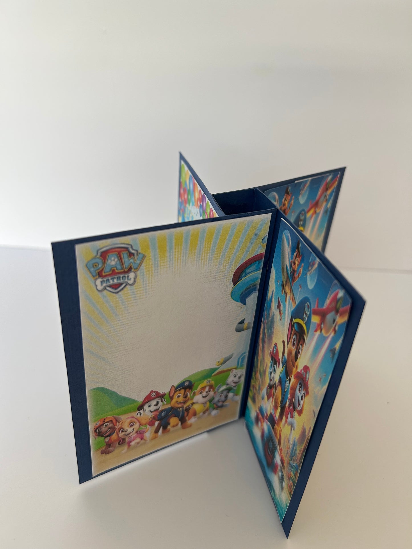 Verjaardag kaart paw patrol