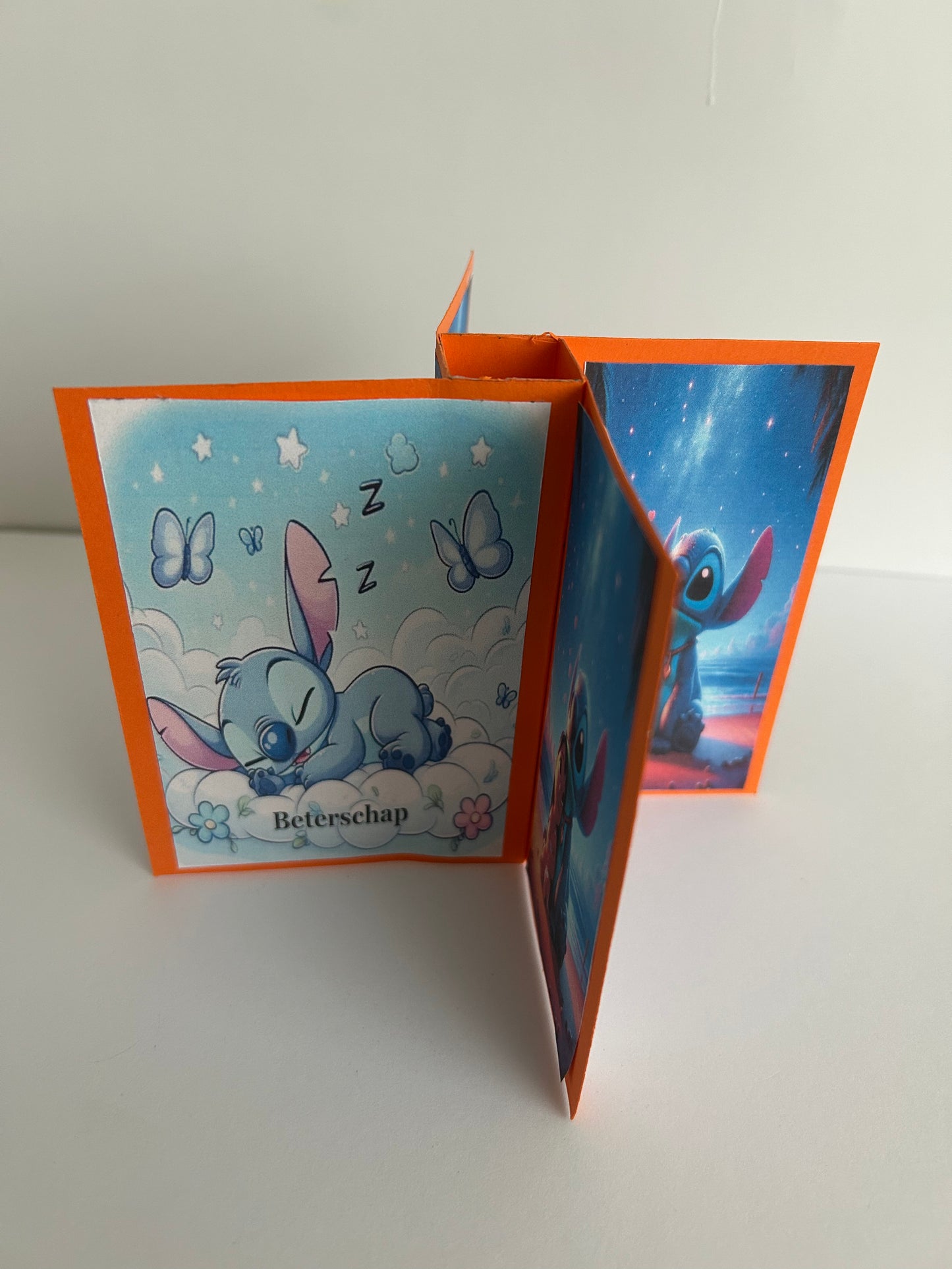 Stitch beterschap kaart
