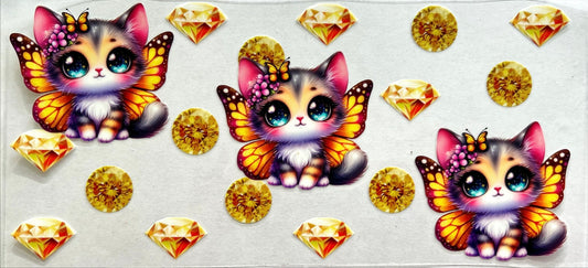 Cupwrap cat met diamanten