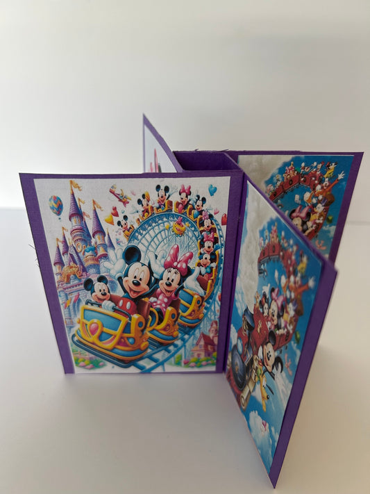 Verjaardag kaart mini mouse