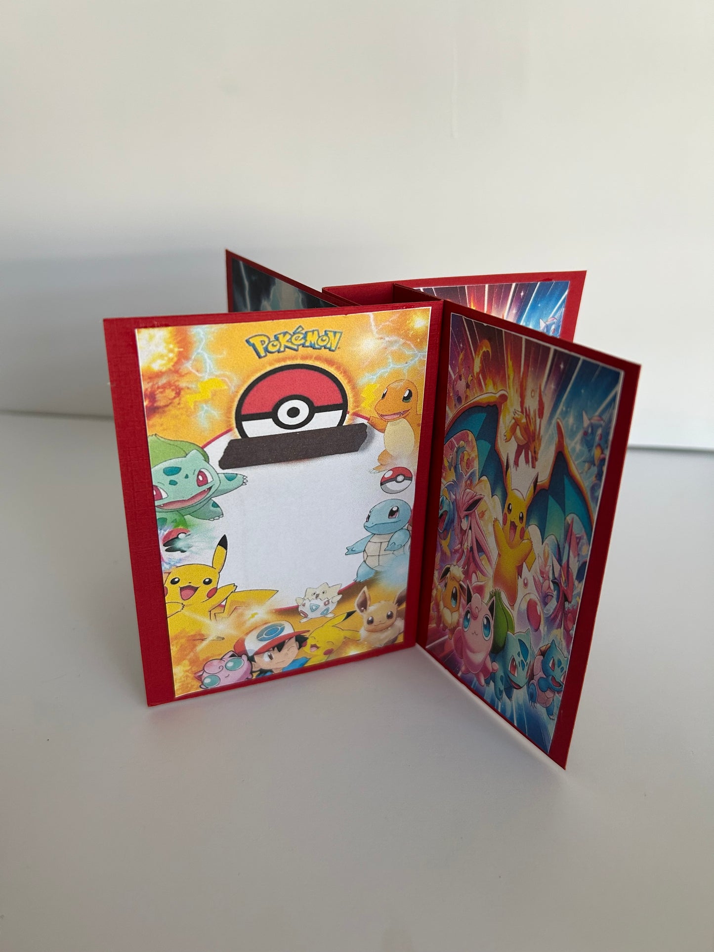 Verjaardag kaart pokemon