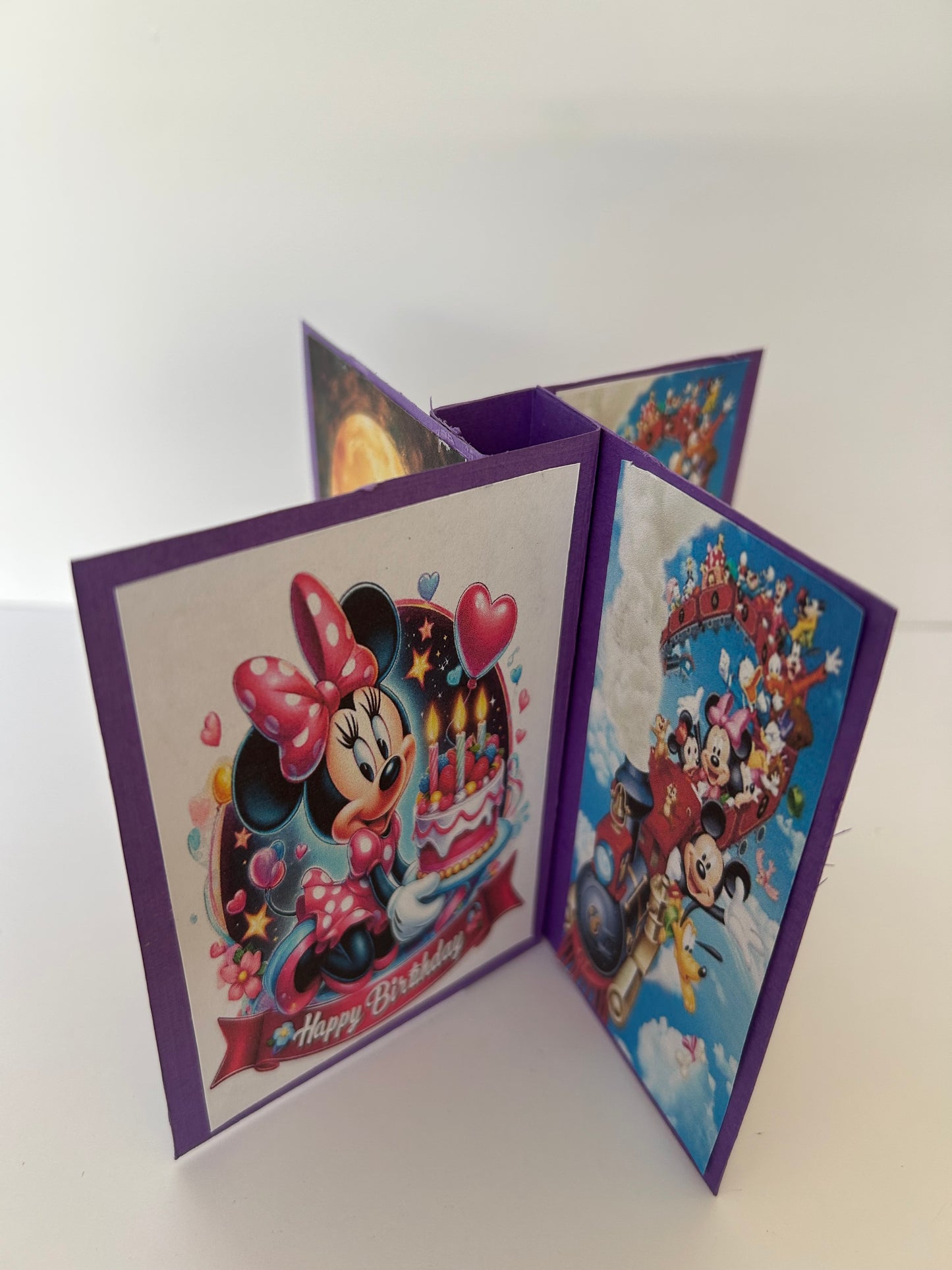 Verjaardag kaart mini mouse