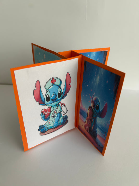 Stitch beterschap kaart