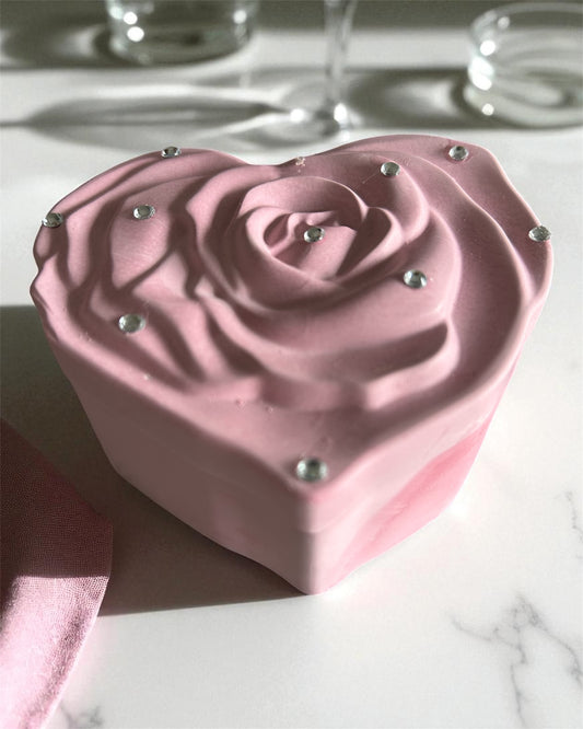 Mooie hart sieraden bakje