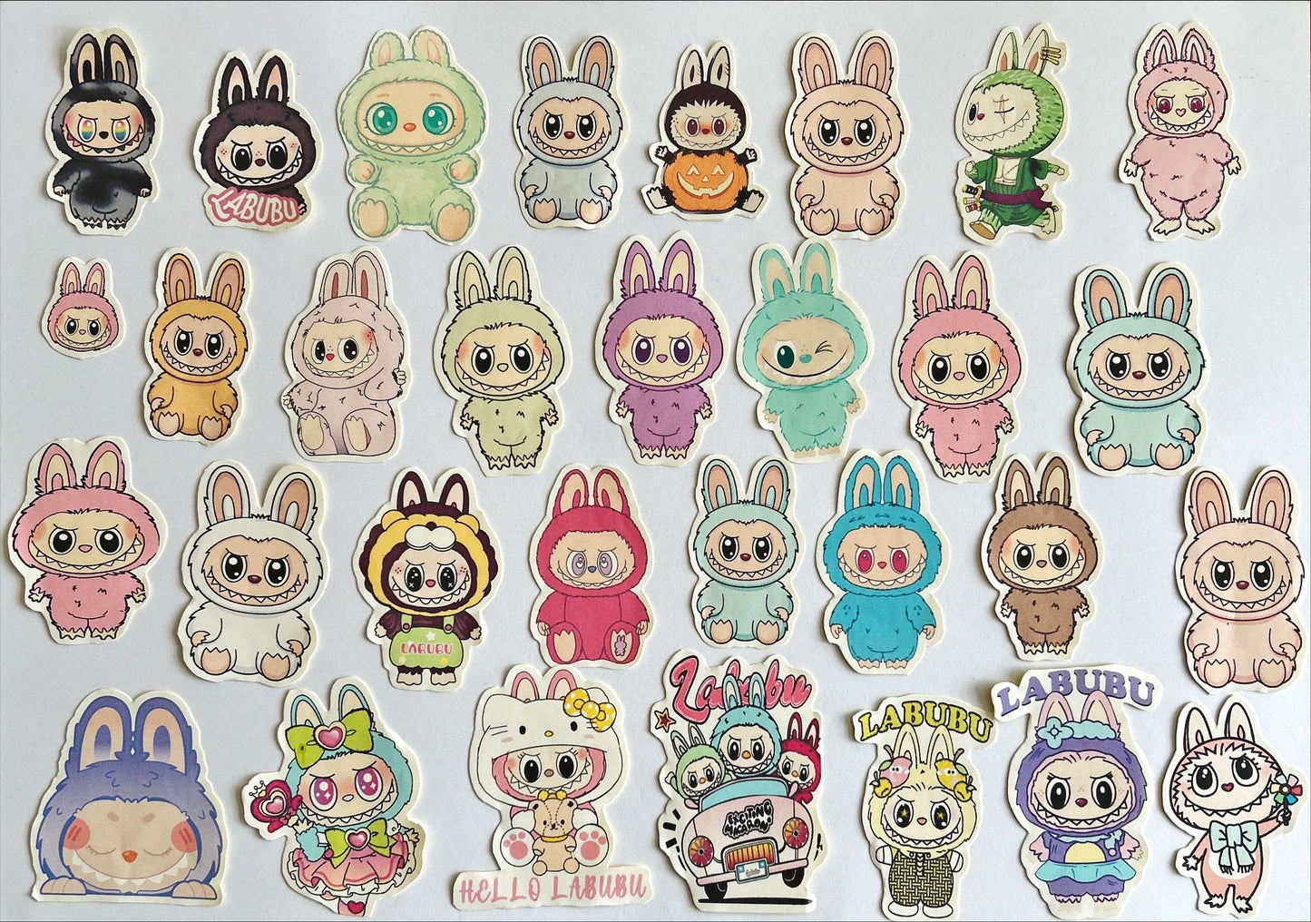 Labubu stickers