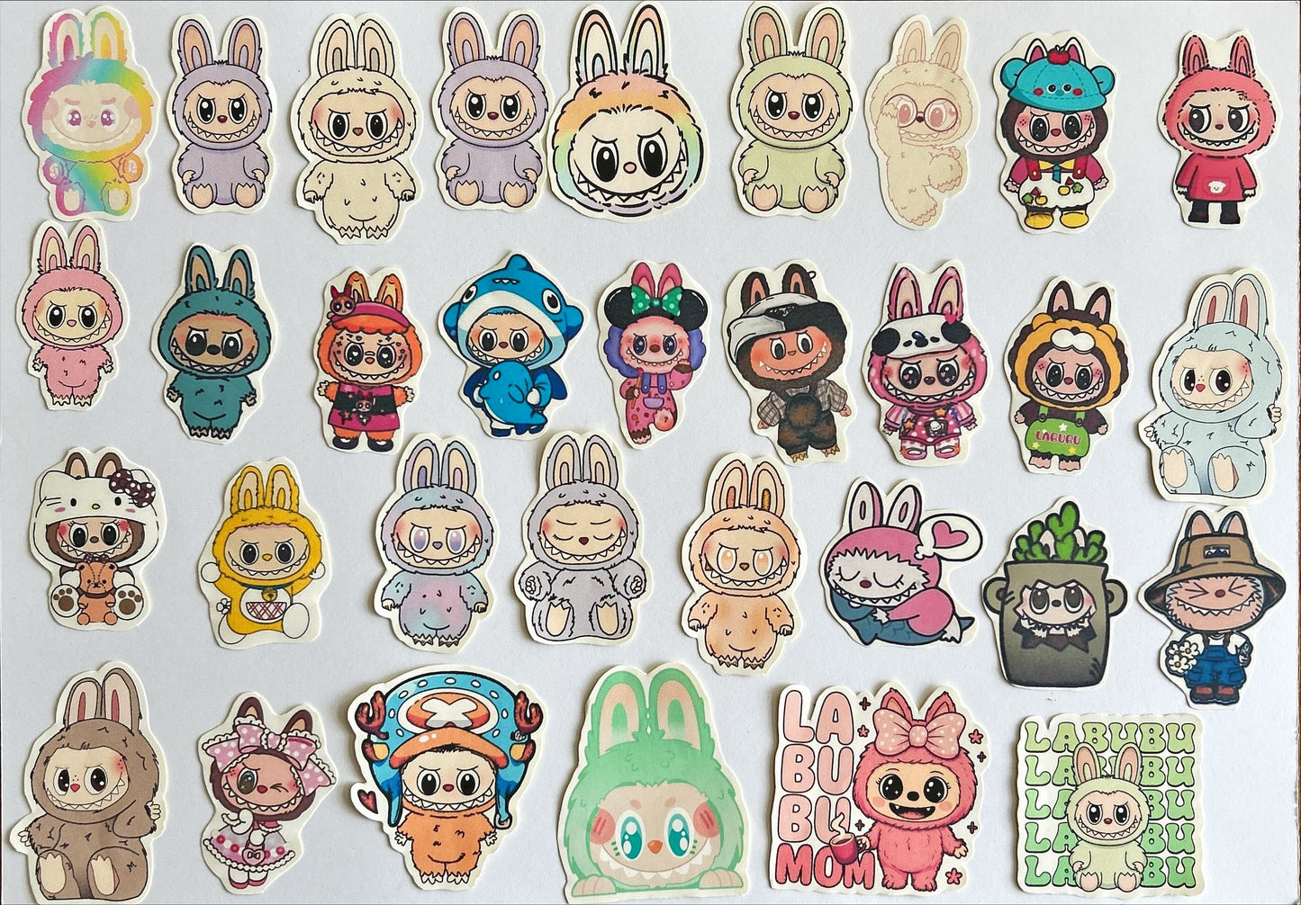 Labubu stickers