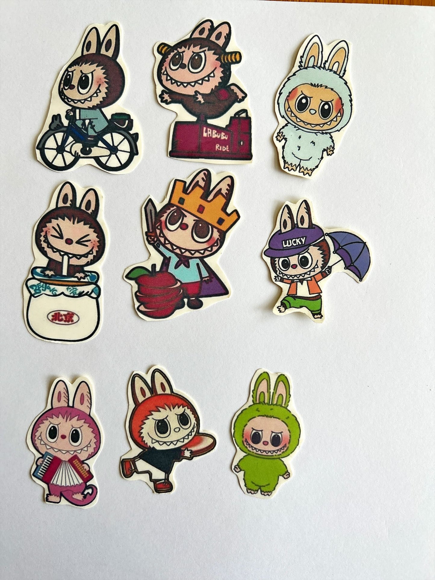 Labubu stickers